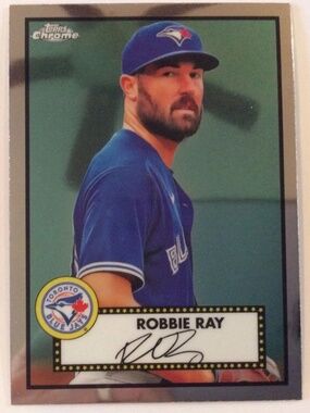 Robbie Ray 2021 Topps Chrome Toronto Blue Jays Baseball Card